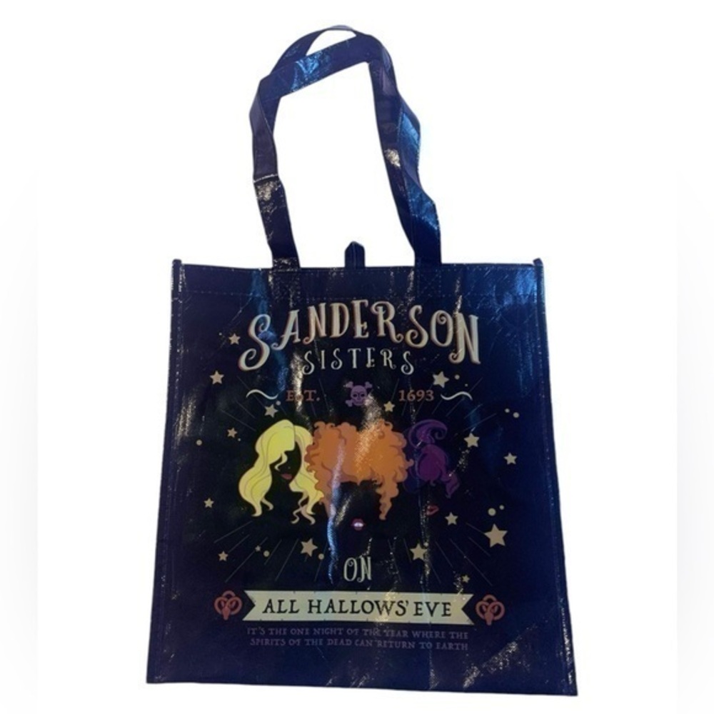 5/$25 Disney Hocus Pocus Sanderson Sisters Halloween Trick or Treat Tote Bag
